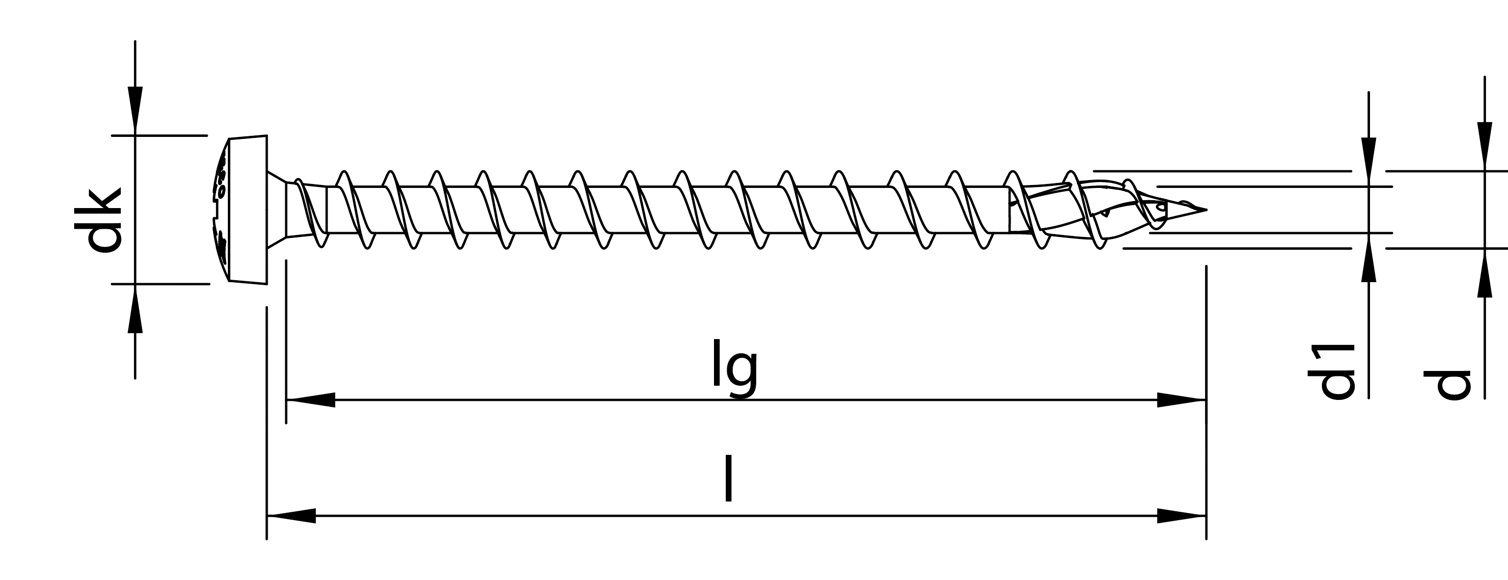HECO TOPIX-plus, Rundkopf, Pozi-Drive, VVG, A3K