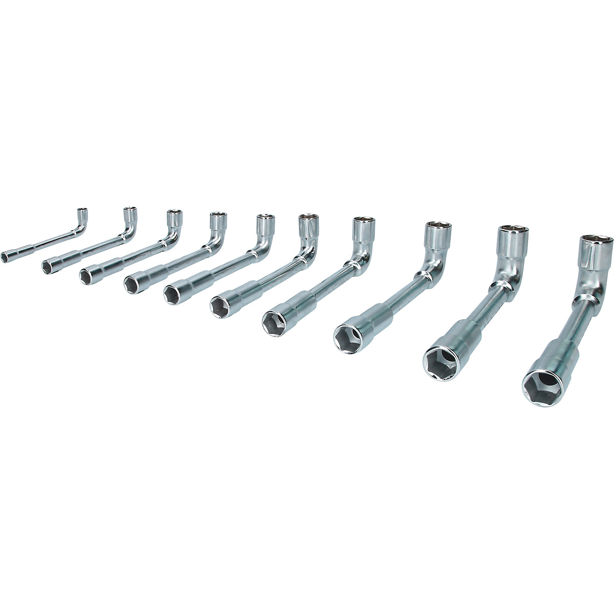 Brilliant Tools Doppel-Steckschlüssel-Satz, 10-tlg