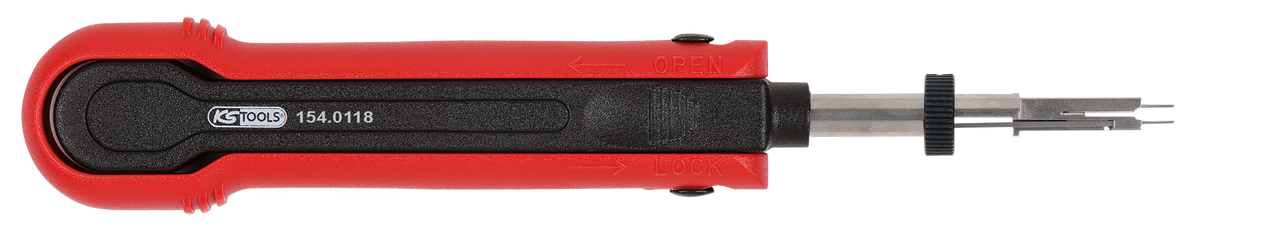 KS Tools Entriegelungswerkzeug für Flachstecker/Flachsteckhülsen 