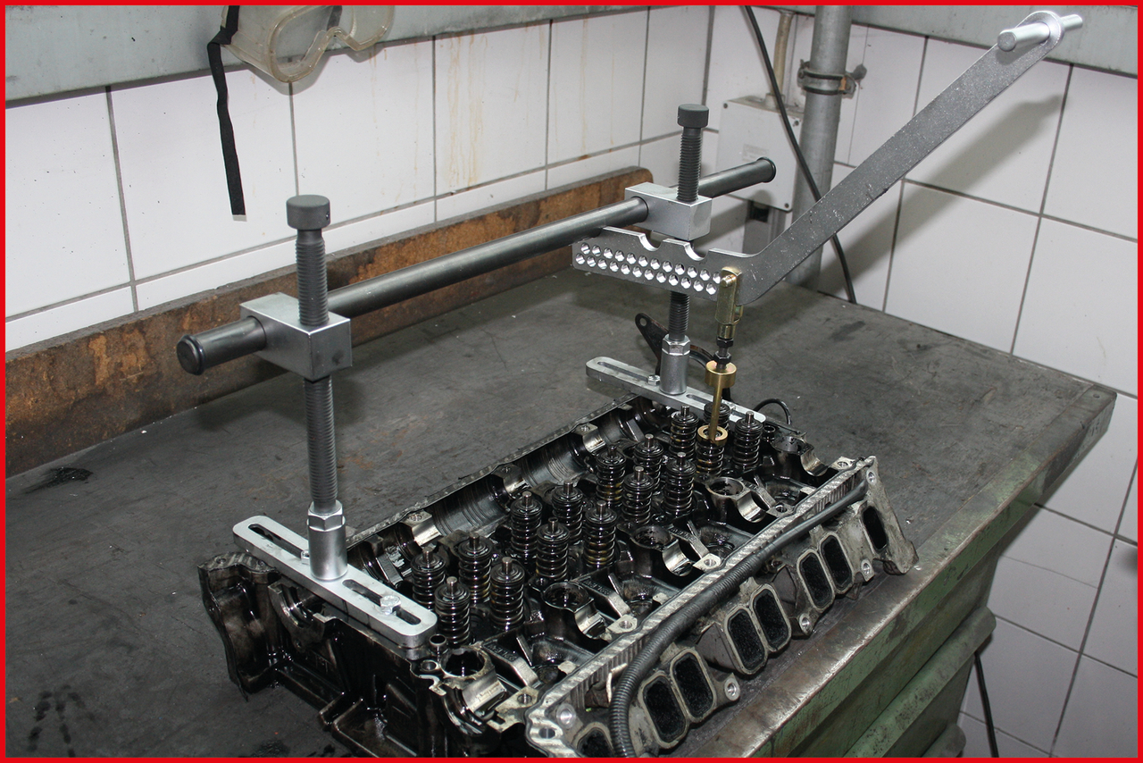 KS Tools Ventil-Montagebrücken-Satz,15-tlg