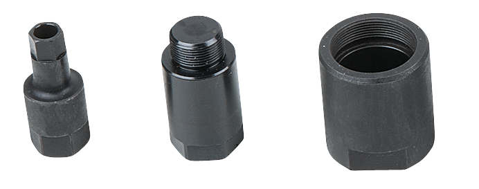 KS Tools Einschraubadapter-Satz für Bosch, M27 - M17 und 10 mm, 3-tlg 