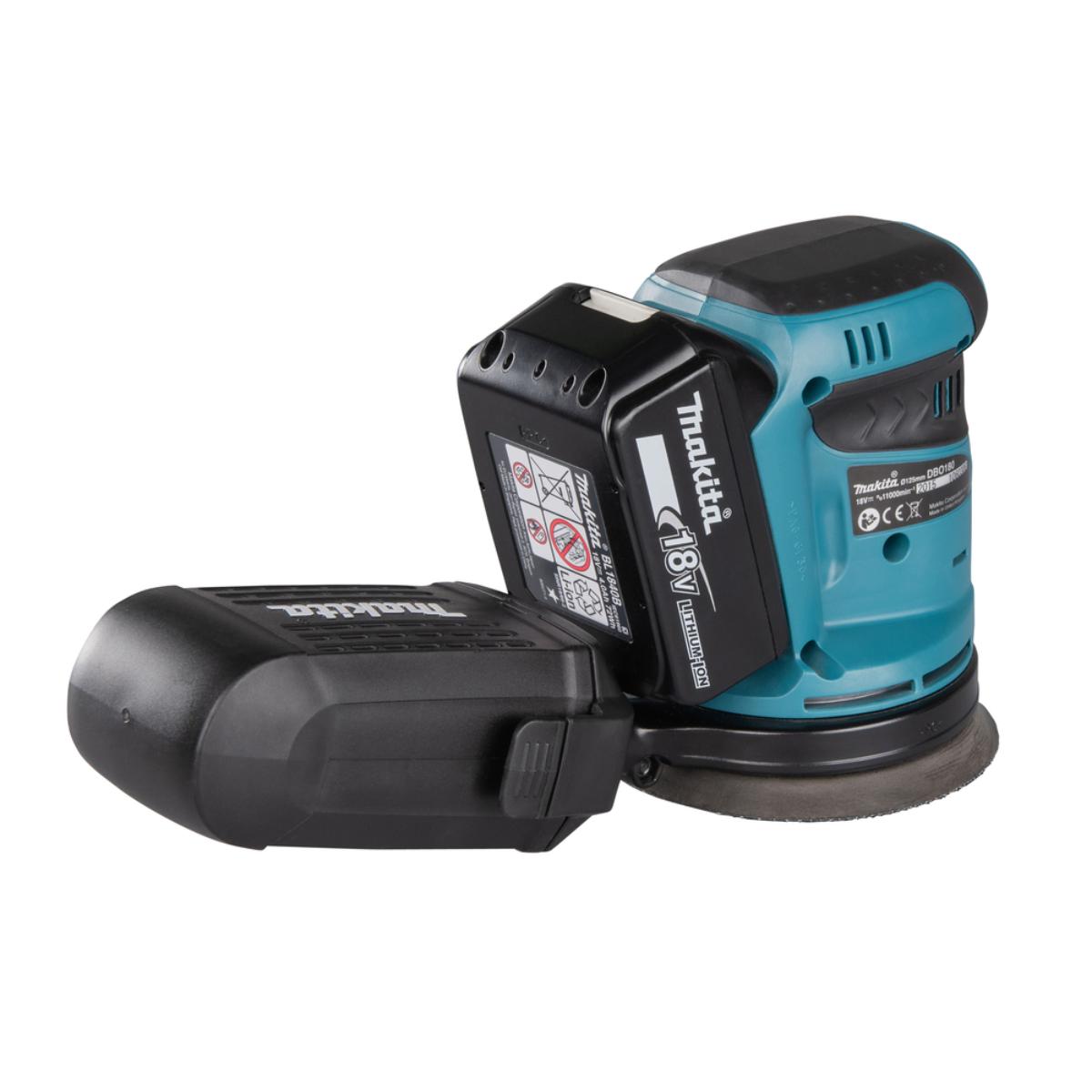 Makita Akku-Exzenterschleifer 18V - 125 mm - DBO180RTJ