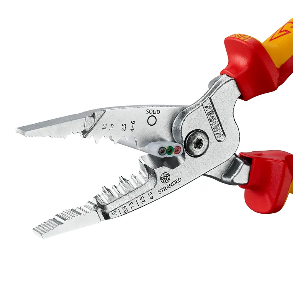 KNIPEX Multifunktions-Elektrikerzange metrisches Modell 200 mm