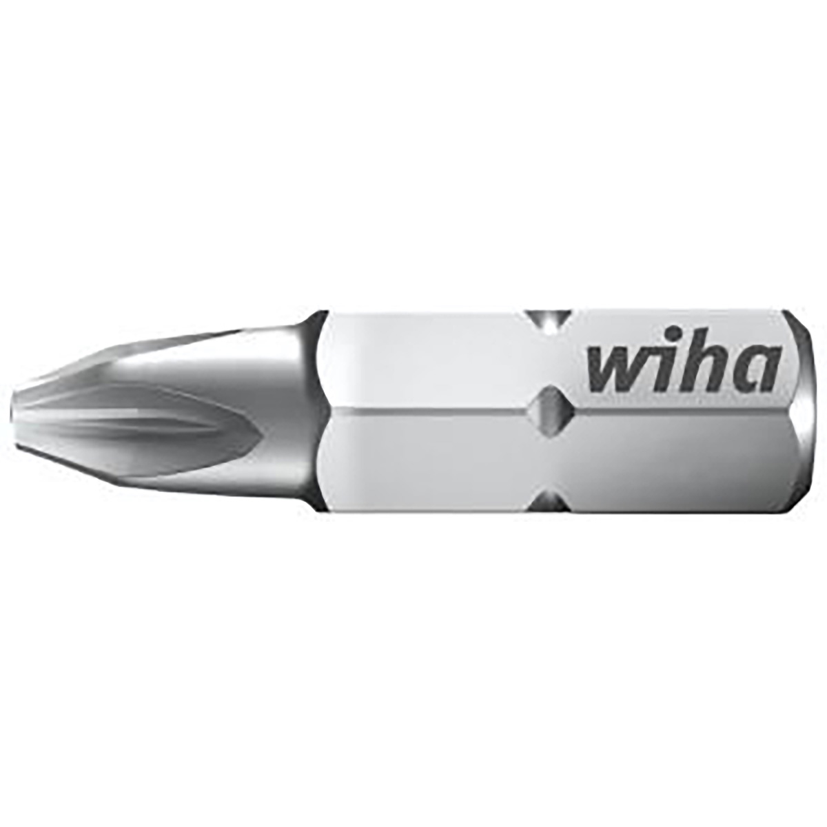 Wiha Bit Set Standard 25 mm Pozidriv (PZ2) 10-teilges Set 1/4 zoll in Box - 10 Stück