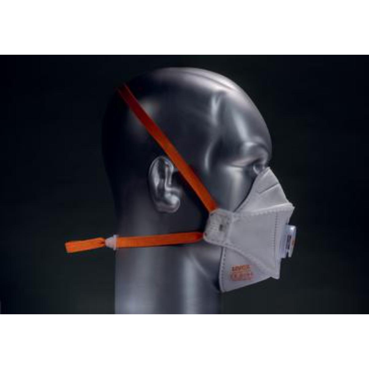 Uvex silv-Air premium 5210+ Atemschutzmaske FFP2 - 15 Stück
