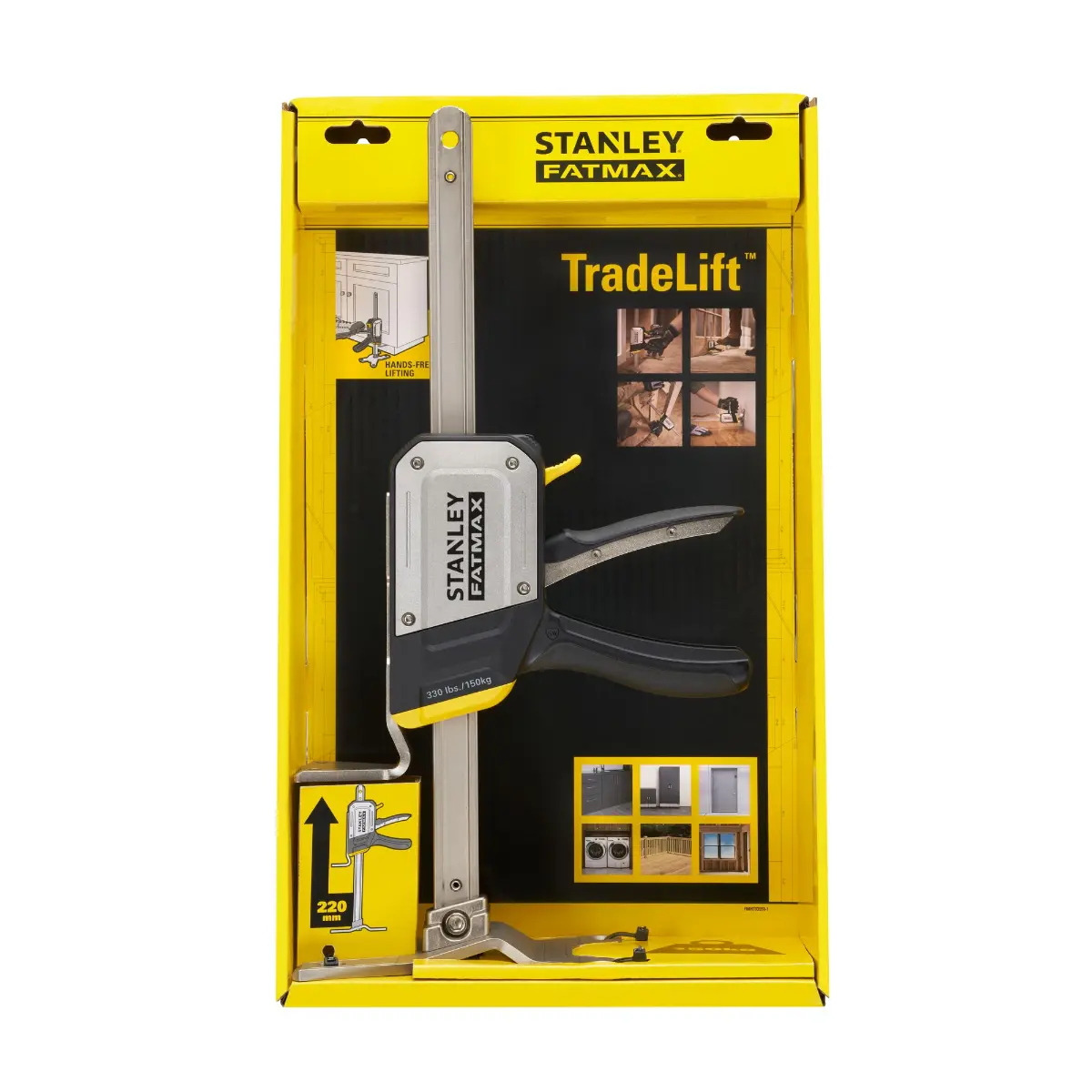 STANLEY Tradelift Universal Einhand-Montagewerkzeug zum Heben und Spannen (einzeln)