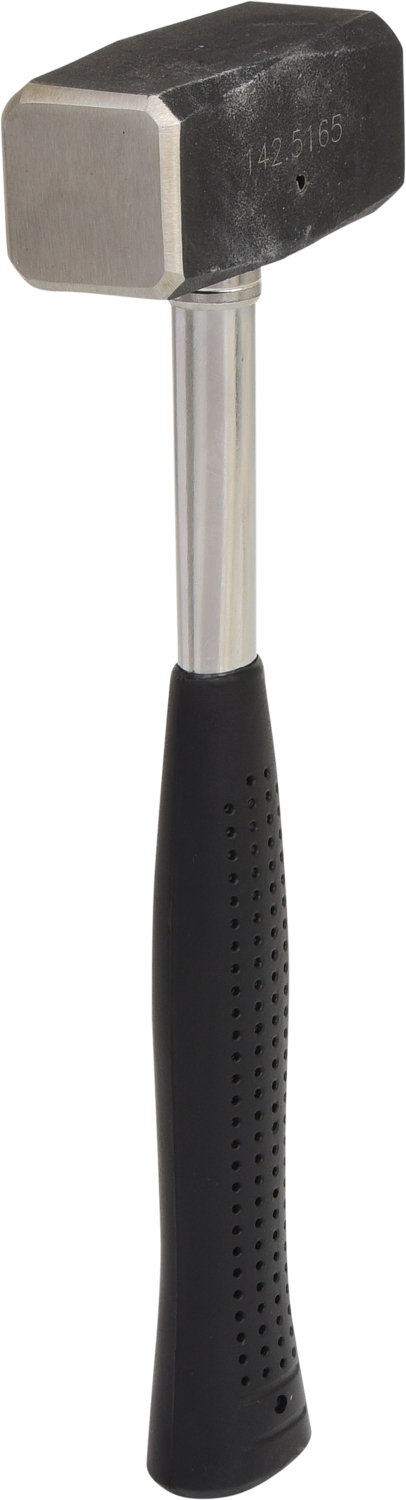 KS Tools Fäustel mit Stahlrohr-Stiel und Kunststoffgriff