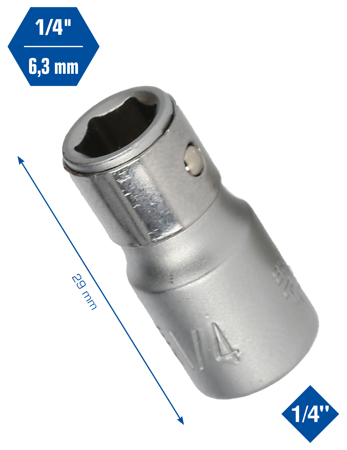 Brilliant Tools 1/4" Bit-Adapter - BT020912