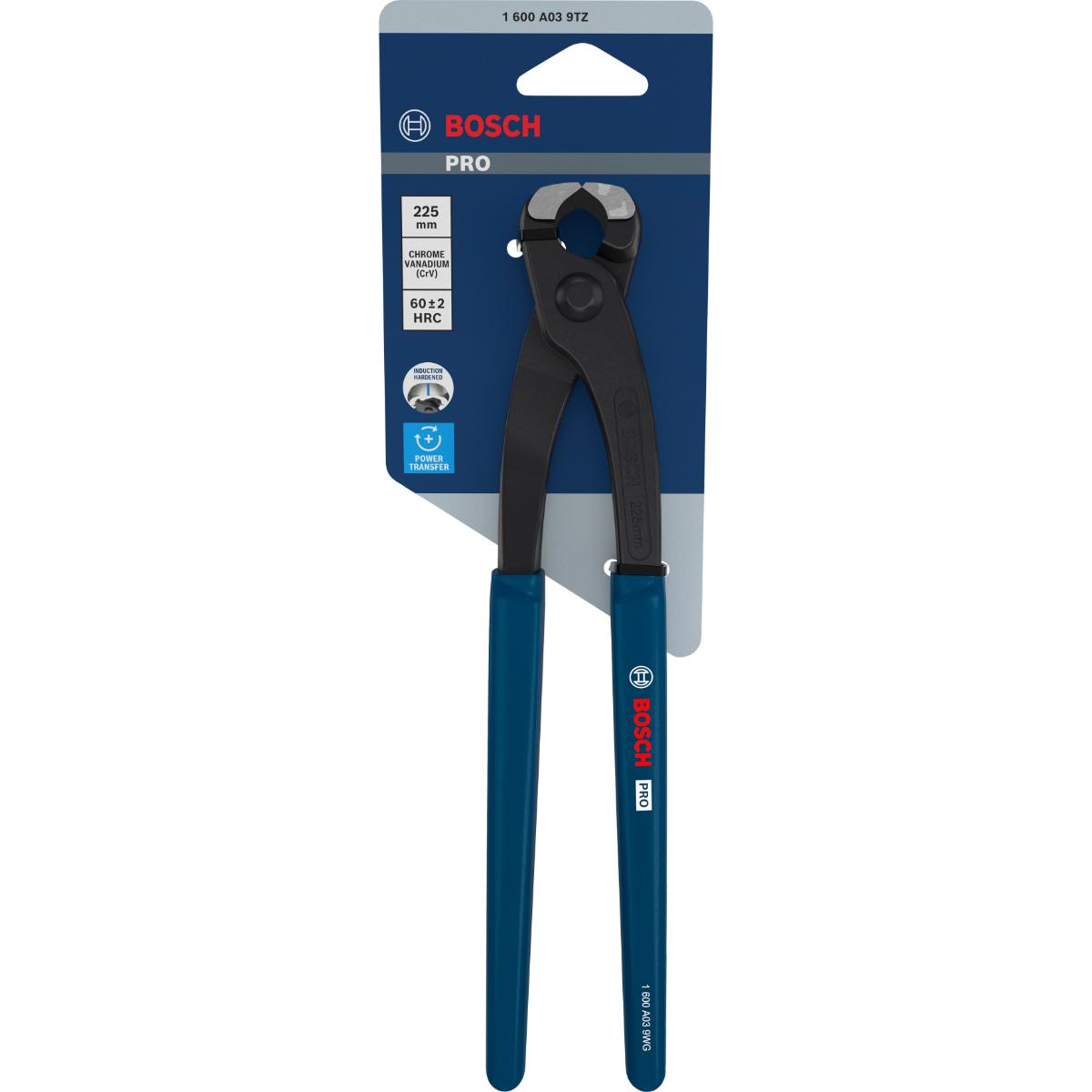 Bosch PRO Monierzange 225 mm, tauchbeschichtete Griffe