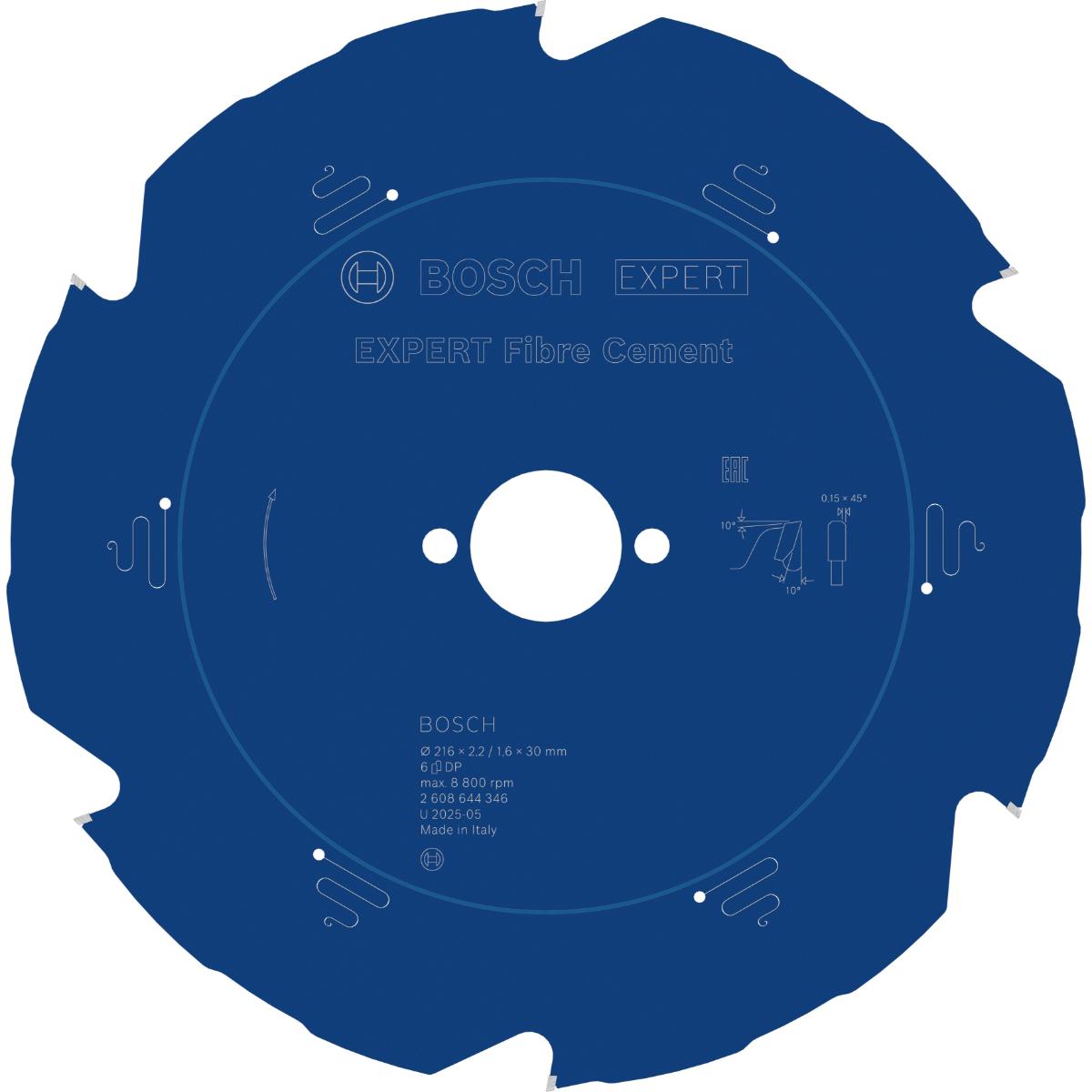 Bosch Kreissägeblatt Expert for Fibre Cement