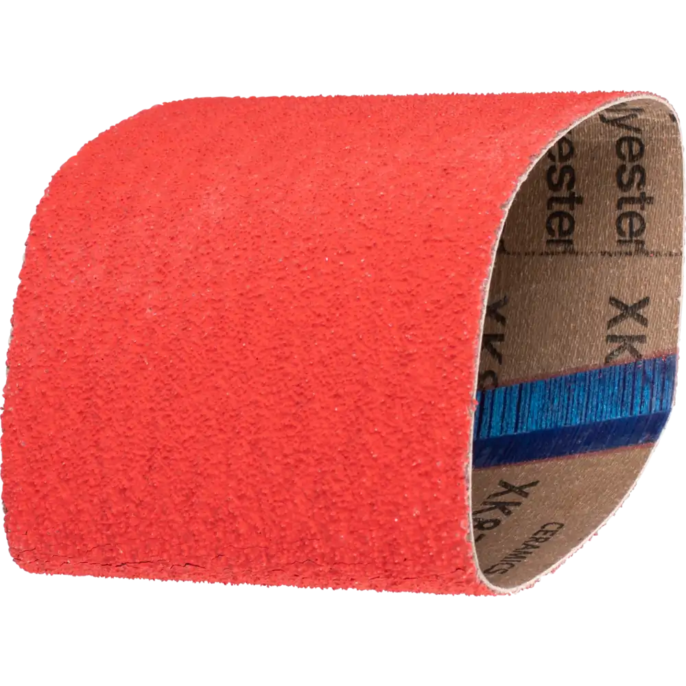 PFERD TOOLS Keramikkorn Schleifband BA für Edelstahl-Schliff für Walze