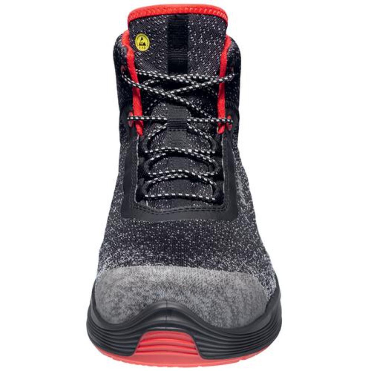 uvex 1 G2 Sicherheitsschuh Stiefel S1, schwarz/rot