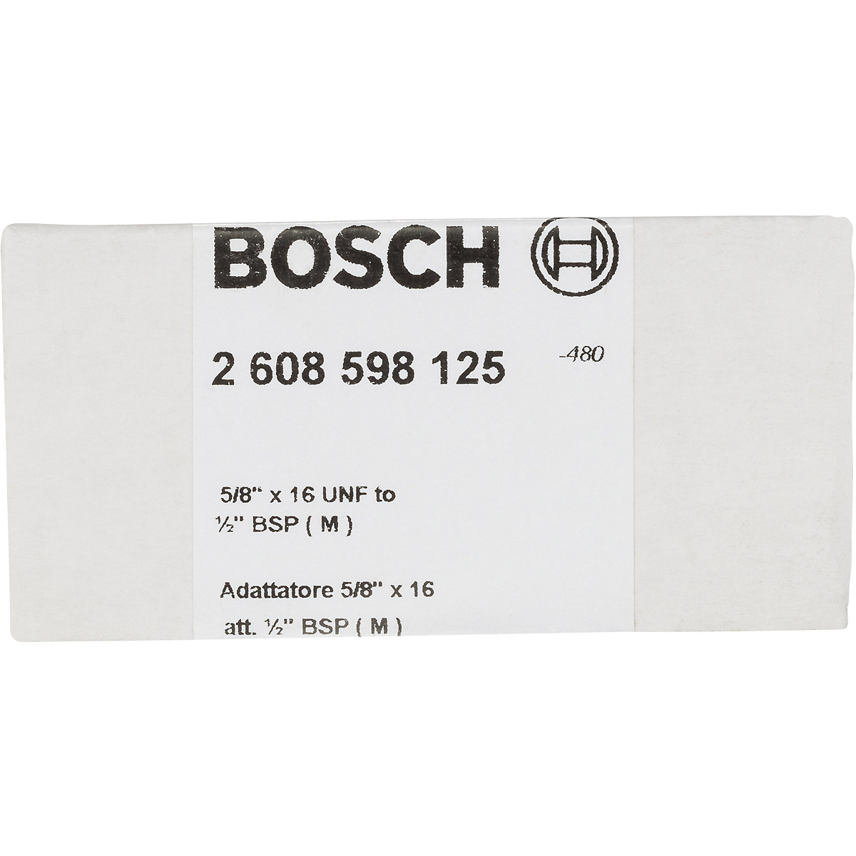 Bosch Adapter DIA TBK 5/8"-16 UNF auf G 1