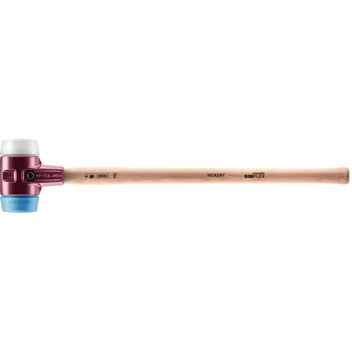 HALDER SIMPLEX - Vorschlaghammer mit TE-Gehäuse und Holzstiel, Superplastik / TPE-soft