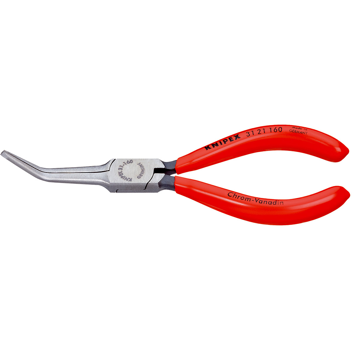 KNIPEX Greifzange (Nadelzange) angewinkelt