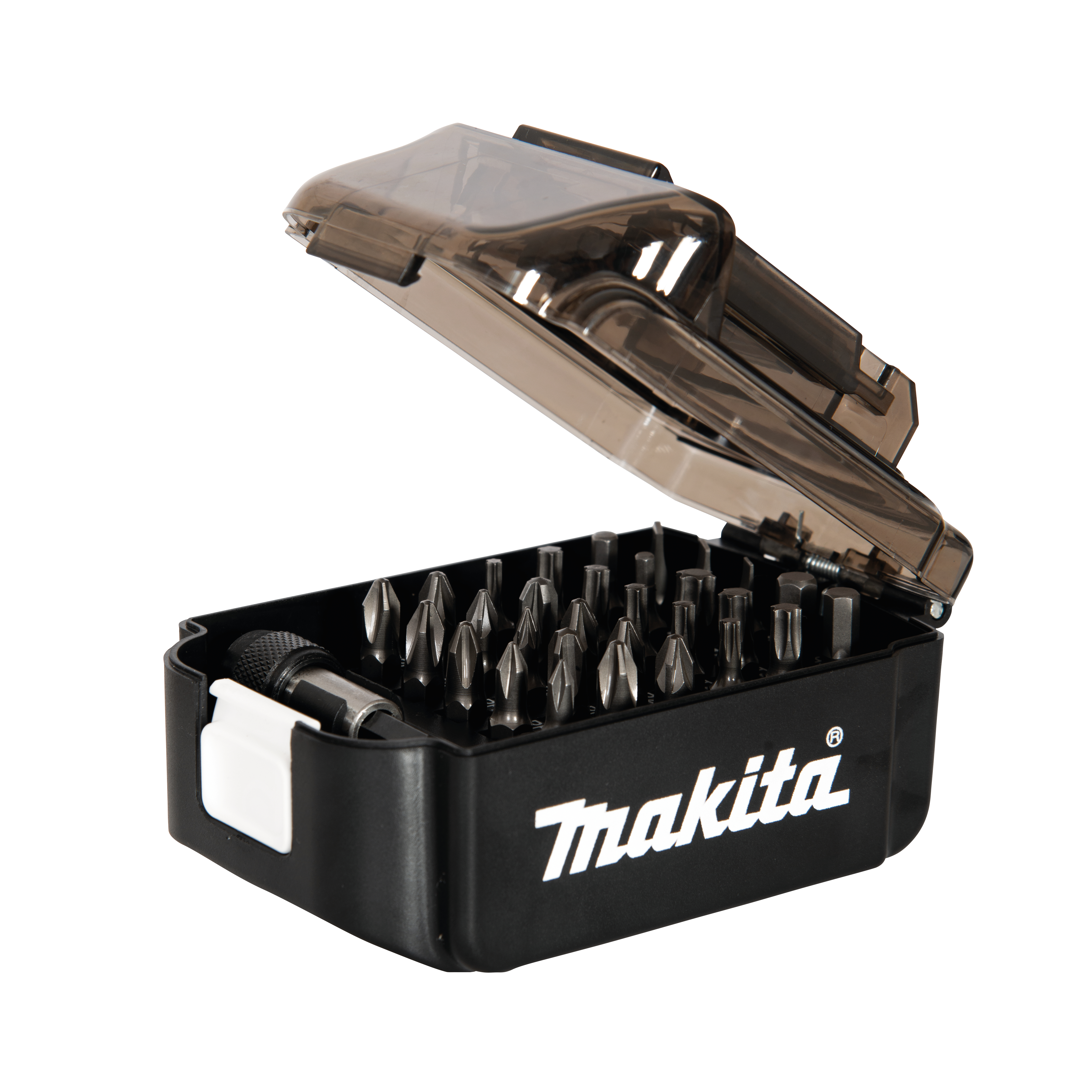 Makita Bit-Set in Akku-Box, 31-teilig - PH, PZ, T, HEX, SL - E-00016
