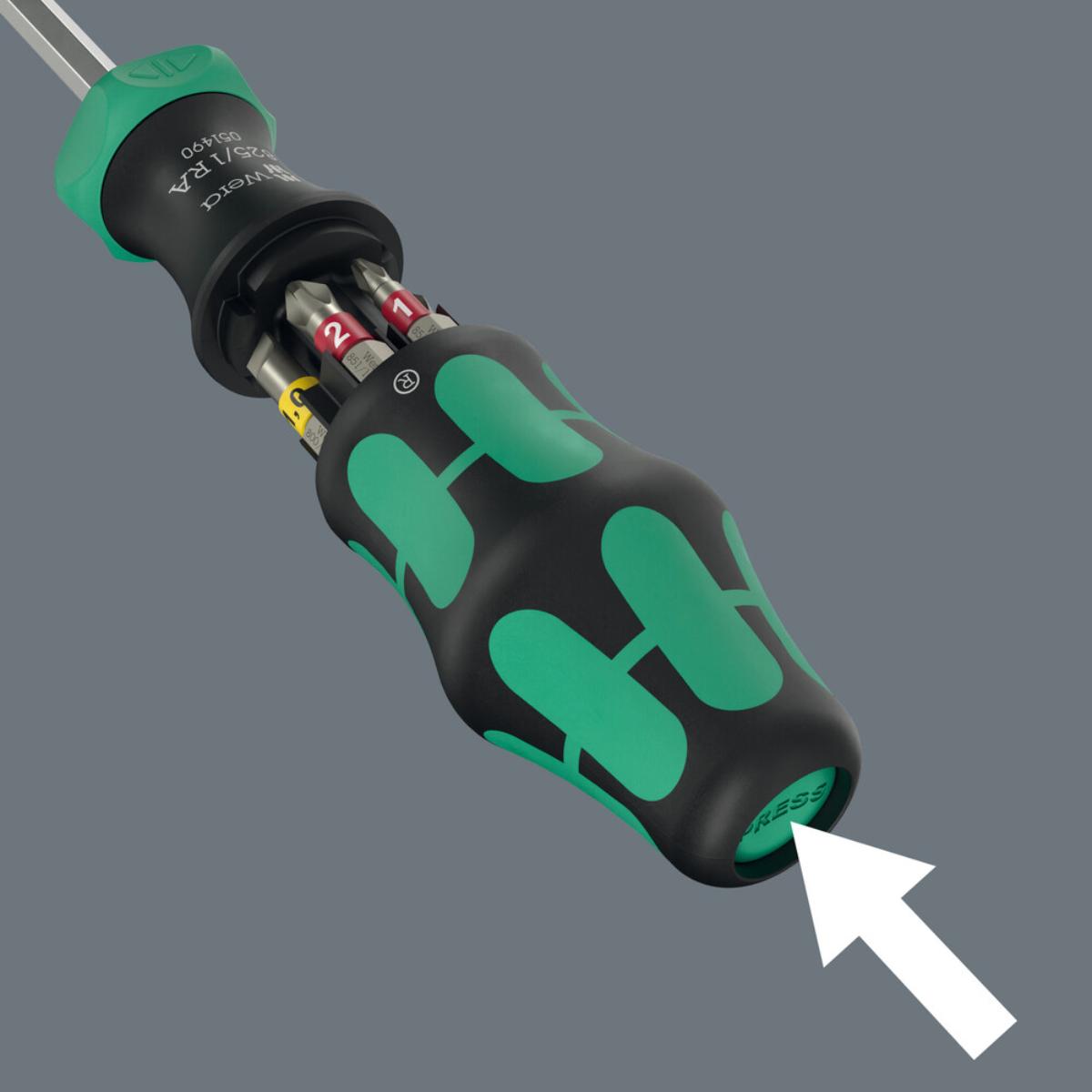 Wera Kraftform Kompakt 27 RA 1, 6-teiliges Set