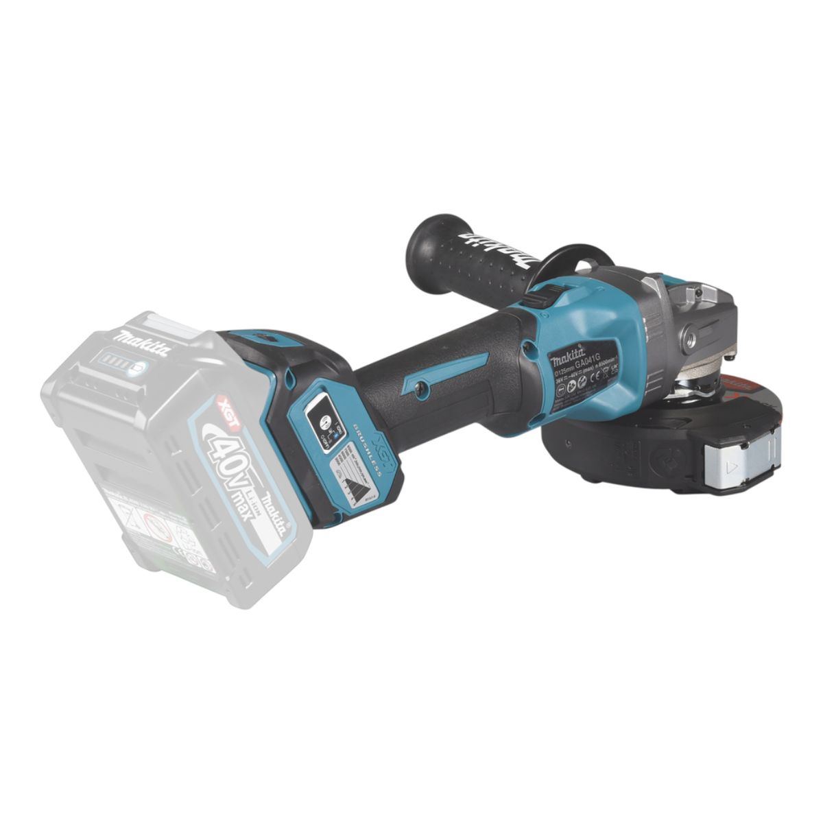Makita Akku-Winkelschleifer 40V max. (ohne Akku, ohne Ladegerät) GA041GZ