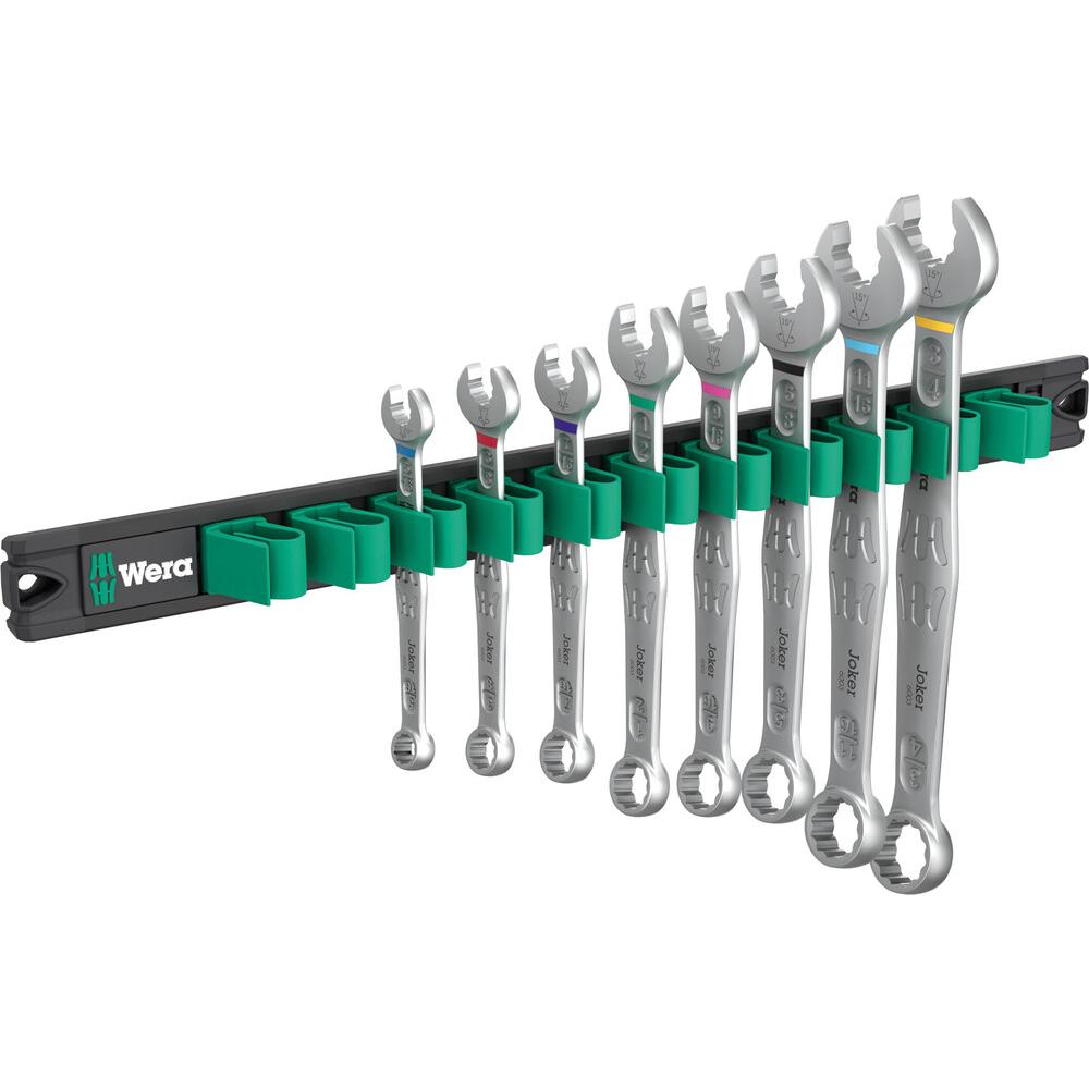 Wera 9642 Magnetleiste 6003 Joker Imperial 1 Ringmaulschlüssel-Satz