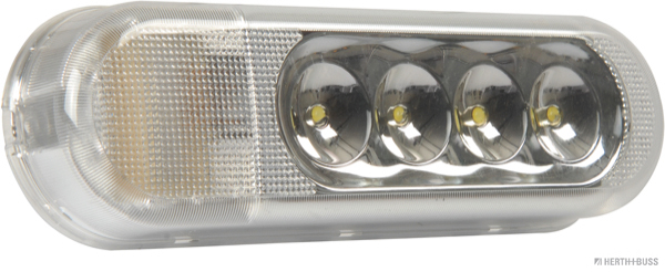 HERTH&BUSS Innenraumleuchte, LED, 12 V, 24 V, 6 W, 6,5 W