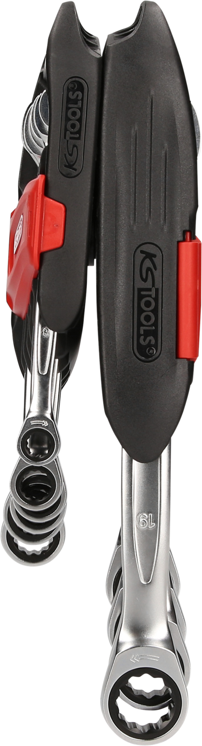 KS Tools GEARplus Ratschenringmaulschlüssel-Satz, 10-tlg