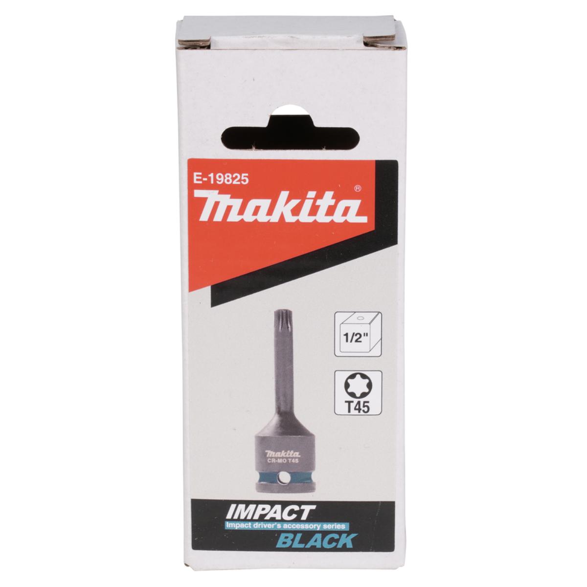Makita Impact Black T-Schlagnuss 1/2 Zoll 78 mm lang - CR-MO - Impact Black