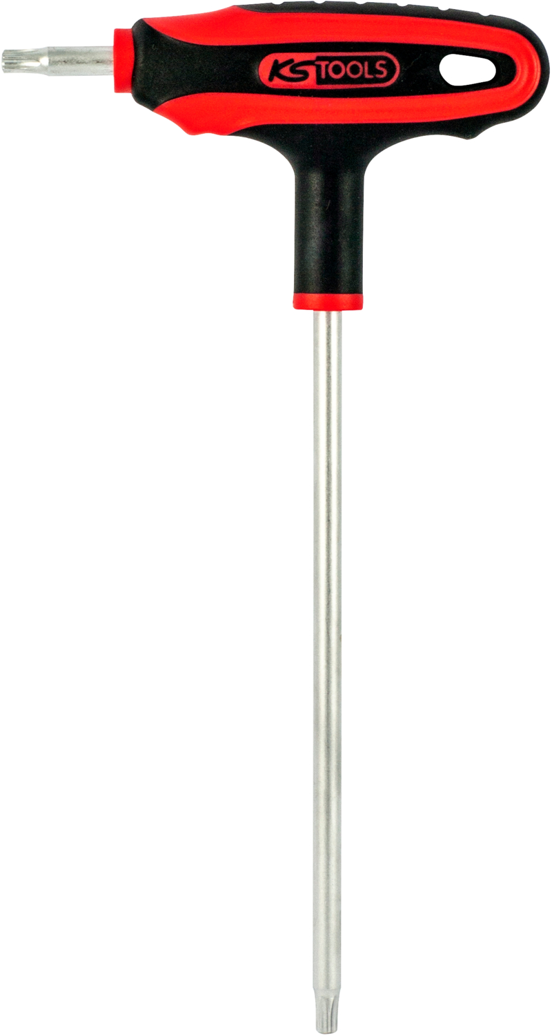 KS Tools T-Griff-Torx-Winkelstiftschlüssel,Bohrung