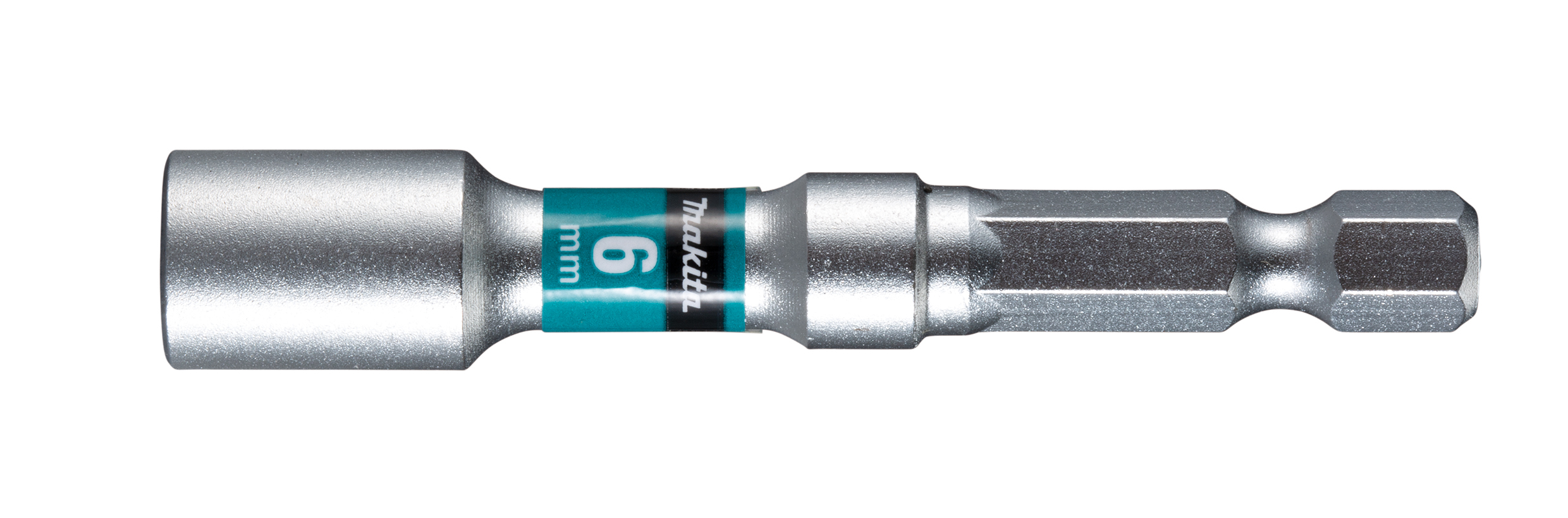 Makita Torsion Steckschlüssel SW6, 1/4" - SW6 - magnetisch - 65 mm - E-03458