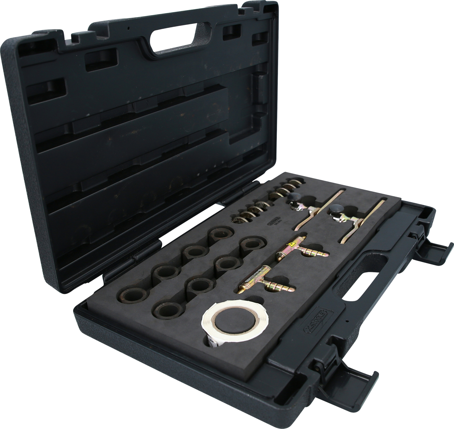 KS Tools LKW- und Transporter Fahrwerkjustier-System, 21-tlg