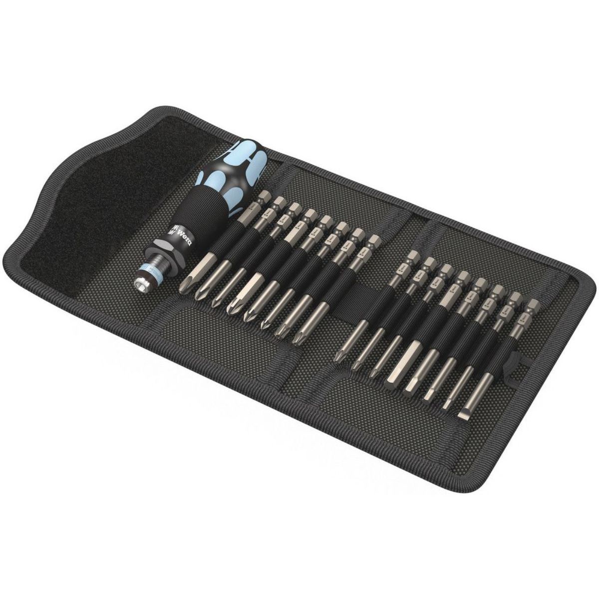 Wera Kraftform Kompakt 60, Edelstahl, 17-teilig