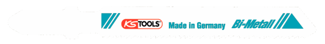 KS Tools Bi-Metall-Stichsägeblatt, 75mm, 1,2mm, T118AF, 5er Pack
