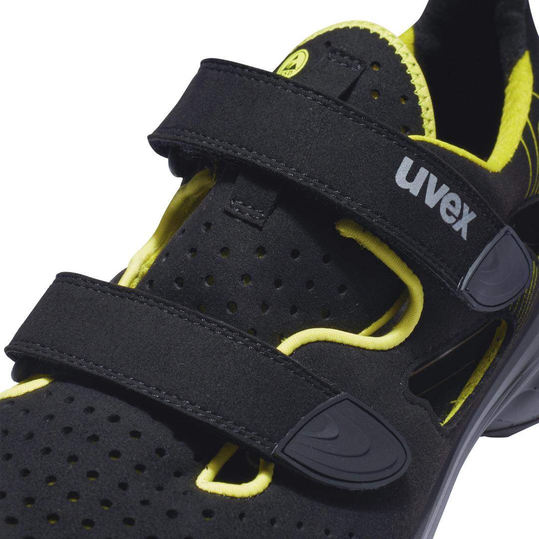 uvex 1 G2 Sicherheitsschuh S1 Sandalen gelocht