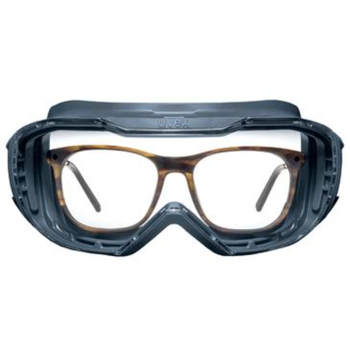 uvex Vollsichtbrille megasonic planet grau, grün, anthrazit, jade