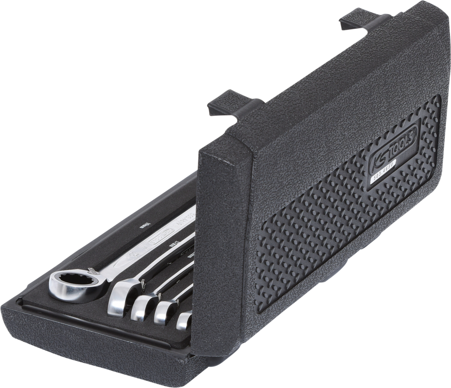 KS Tools GEARplus Ratschenringmaulschlüssel-Satz, umschaltbar, 9-tlg