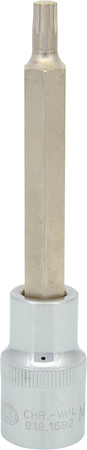 KS Tools 1/2" CHROMEplus Bit-Stecknuss, lang
