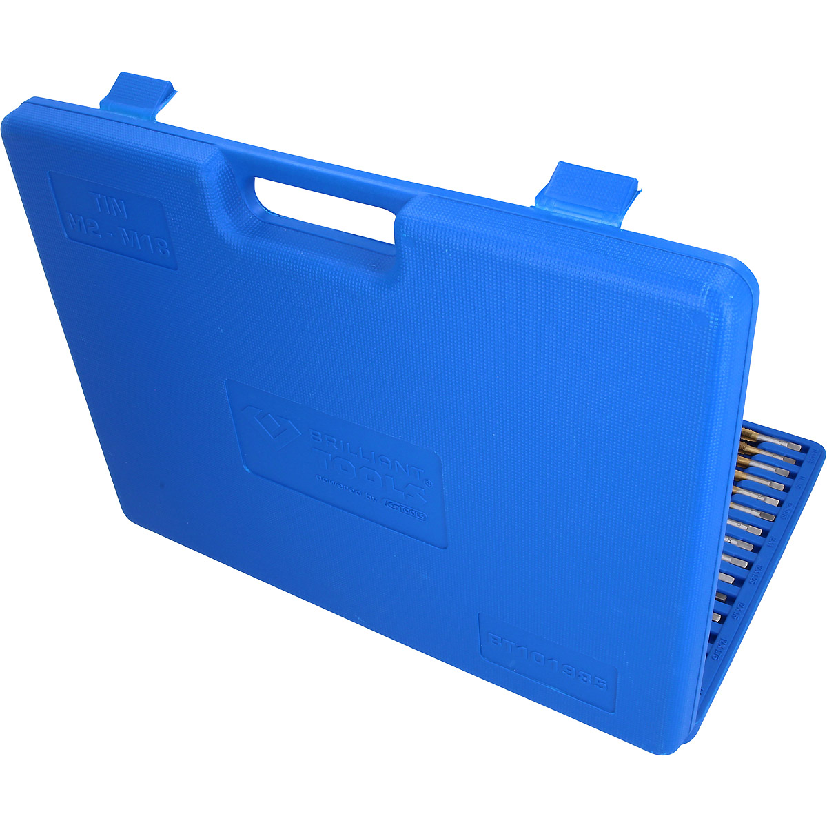 Brilliant Tools TiN Gewindeschneidwerkzeug-Satz, 110-tlg