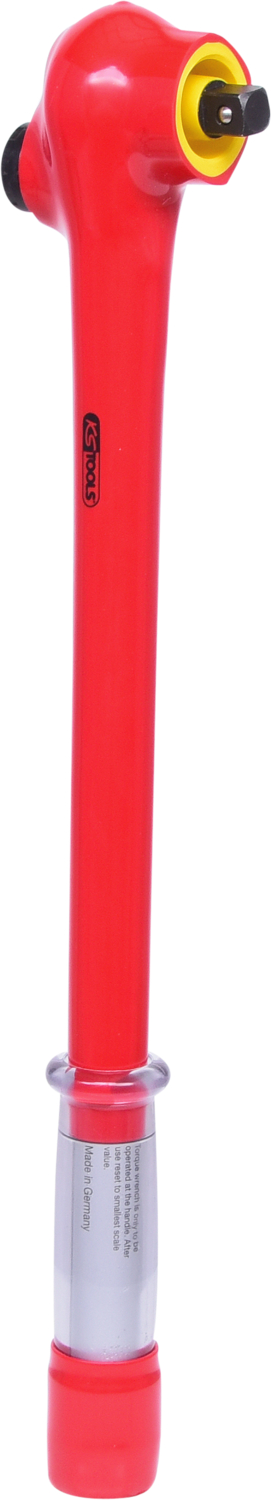 KS Tools 1/2" Drehmomentschlüssel mit Schutzisolierung und Umschalt-Ratschenkopf