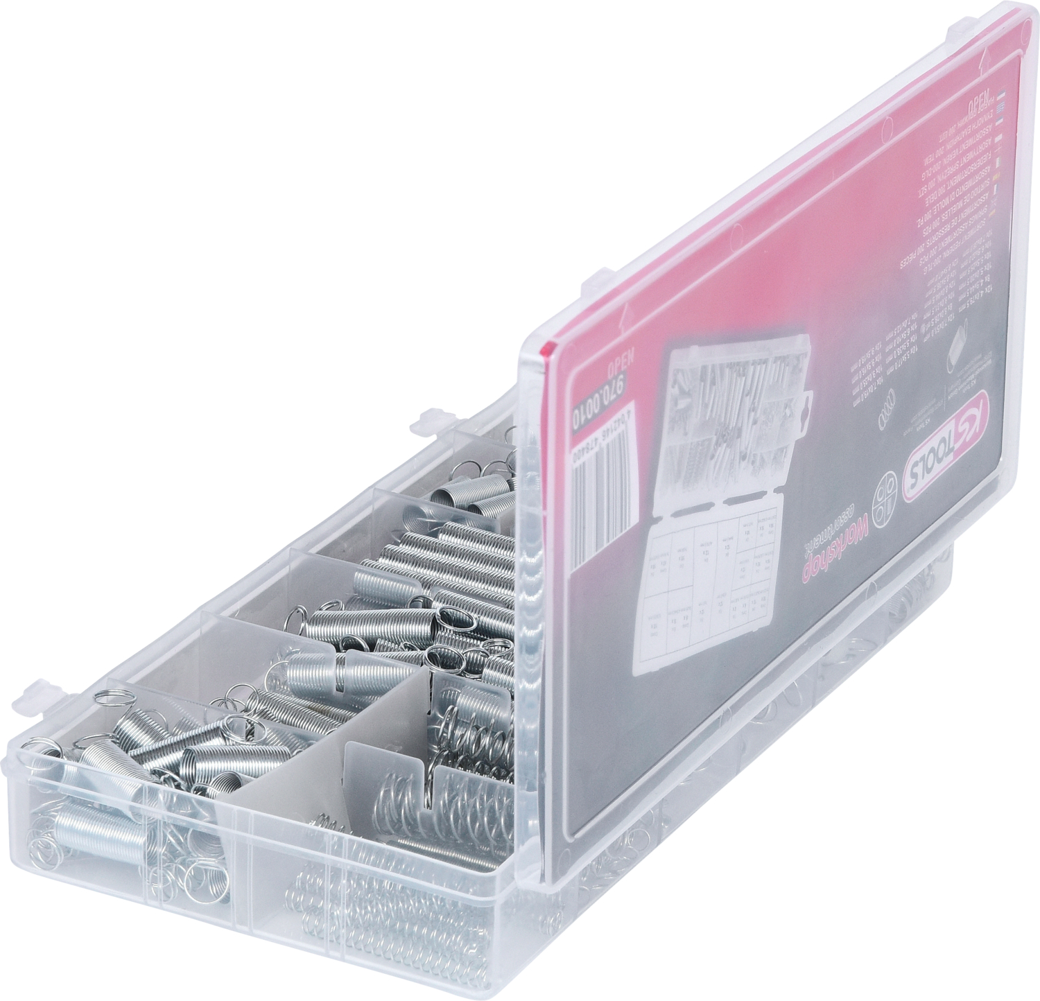 KS Tools Sortiment Federn, 200-tlg