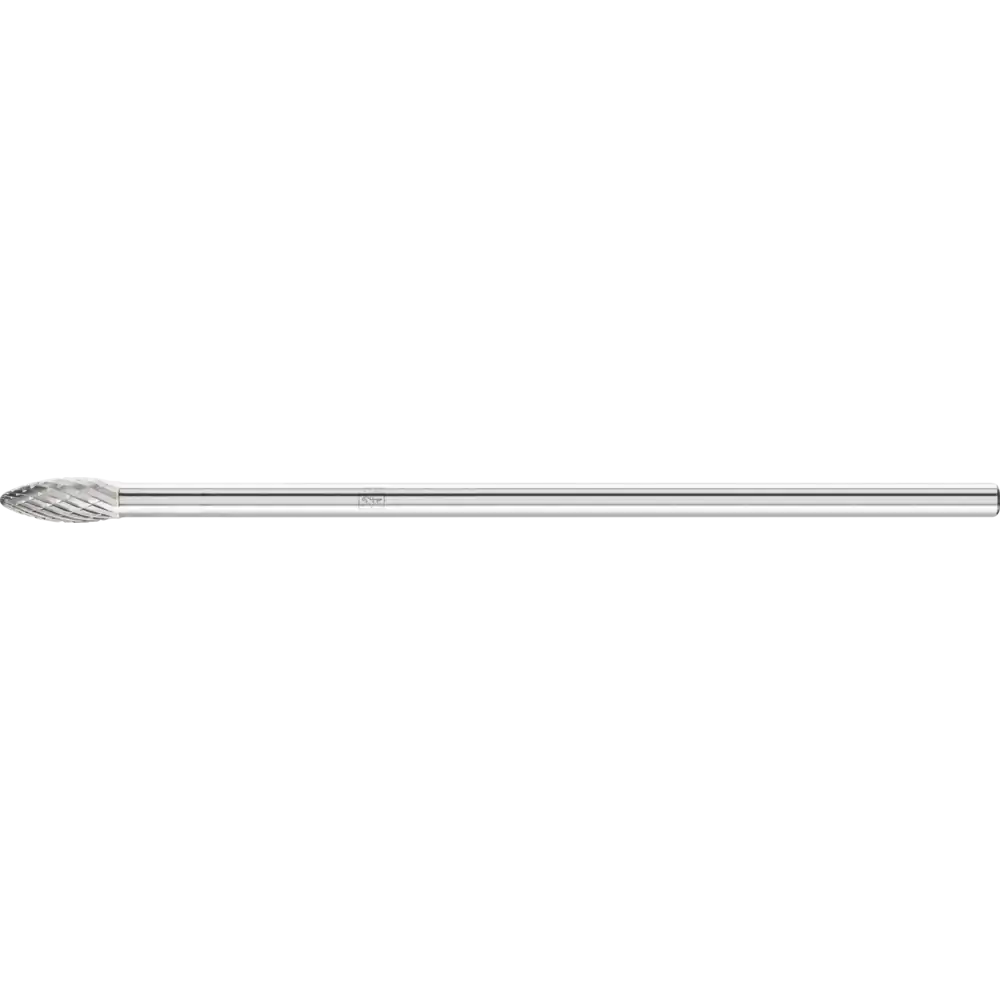 PFERD TOOLS Hartmetall Frässtift Flamme B Z3P universal mittel kreuzverzahnt mit Langschaft