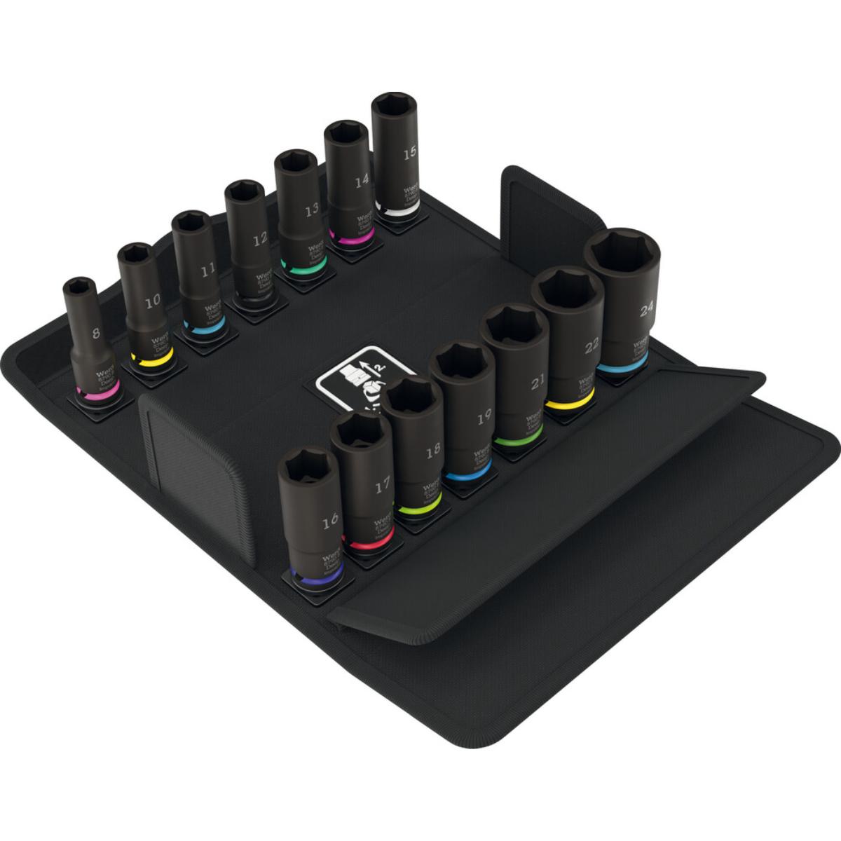 Wera 8790 B Impaktor Deep Set 1, 14-teiliges Set