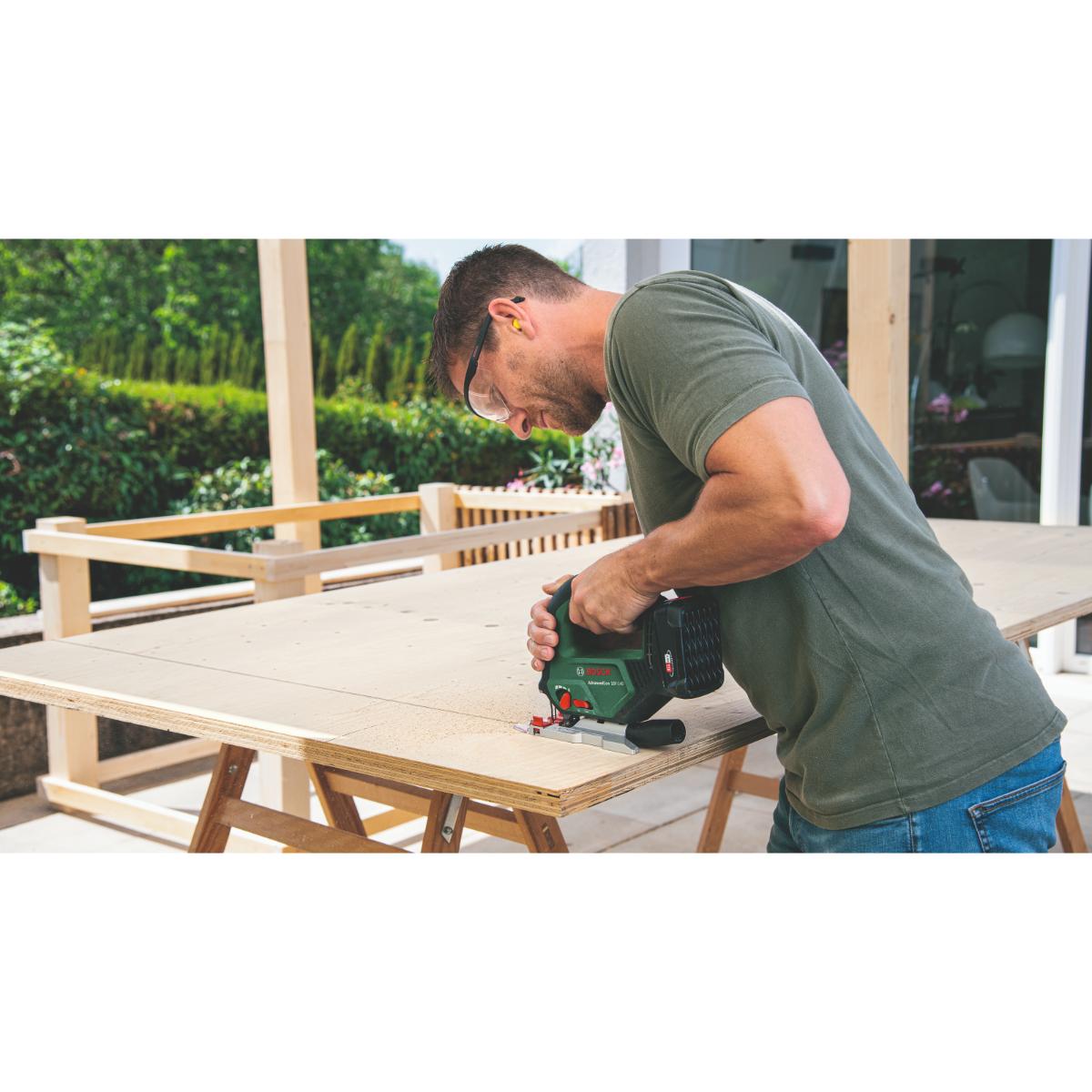 Bosch Akku-Stichsäge AdvancedSaw 18V-140,im Karton