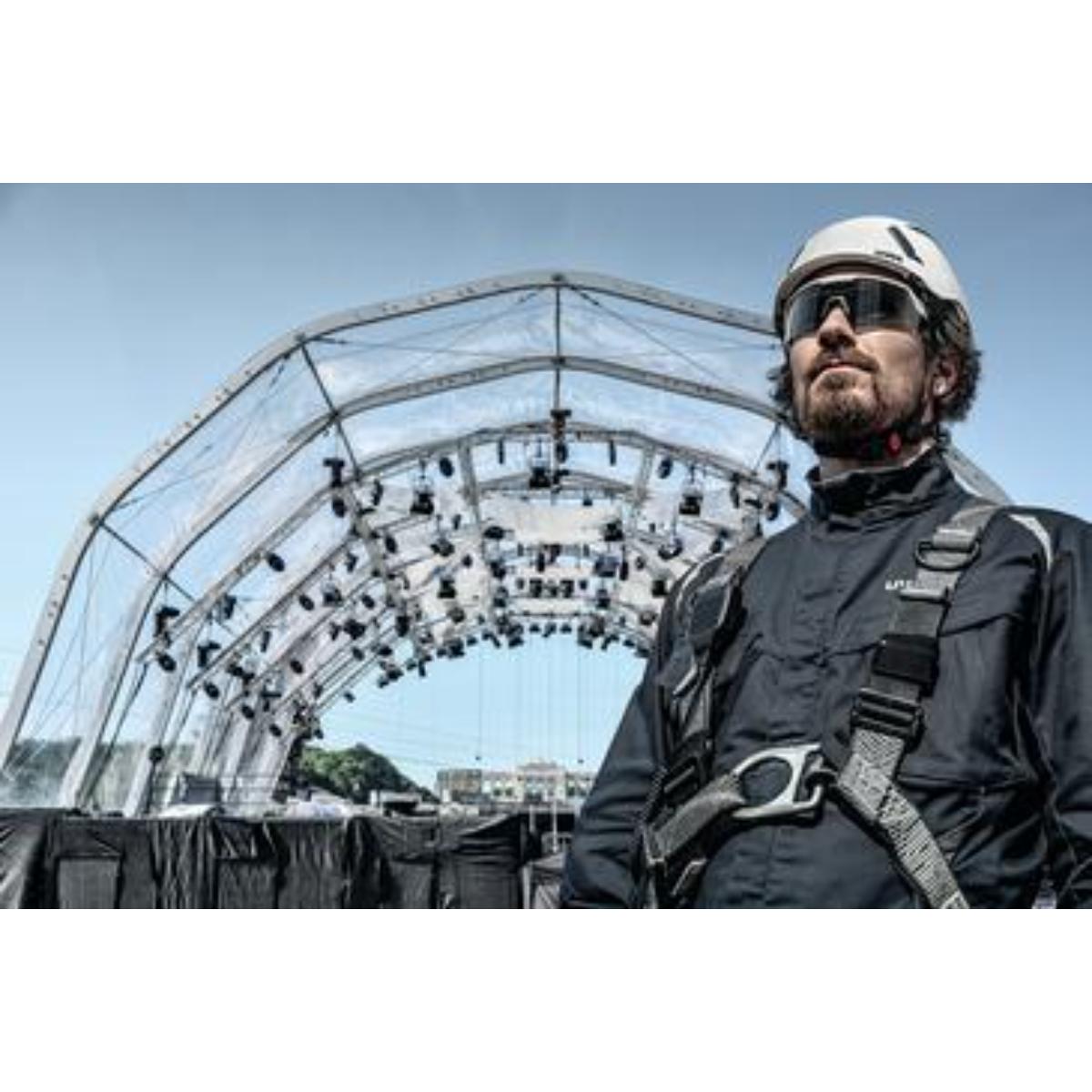 uvex Bügelbrille ultrashield 23% grau, weiß, schwarz