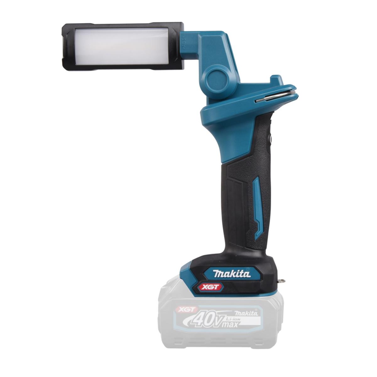 Makita LED-Akku-Arbeitsleuchte 40V max. - 180/400/800 lx - 100/250/500 lm - ML006GX