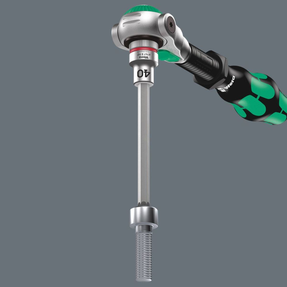 Wera 8767 B TORX HF 1 Zyklop Bitnuss-Satz TORX, mit 3/8"-Antrieb, mit Haltefunktion, 6-teilig