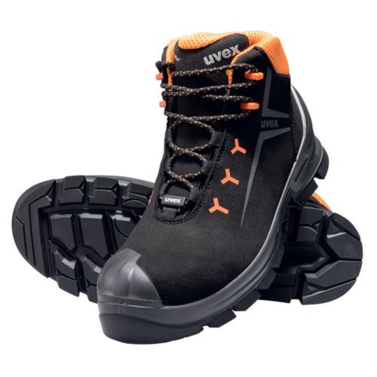 uvex 2 STX VIBRAM Sicherheitsschuh S3 Stiefel Velours