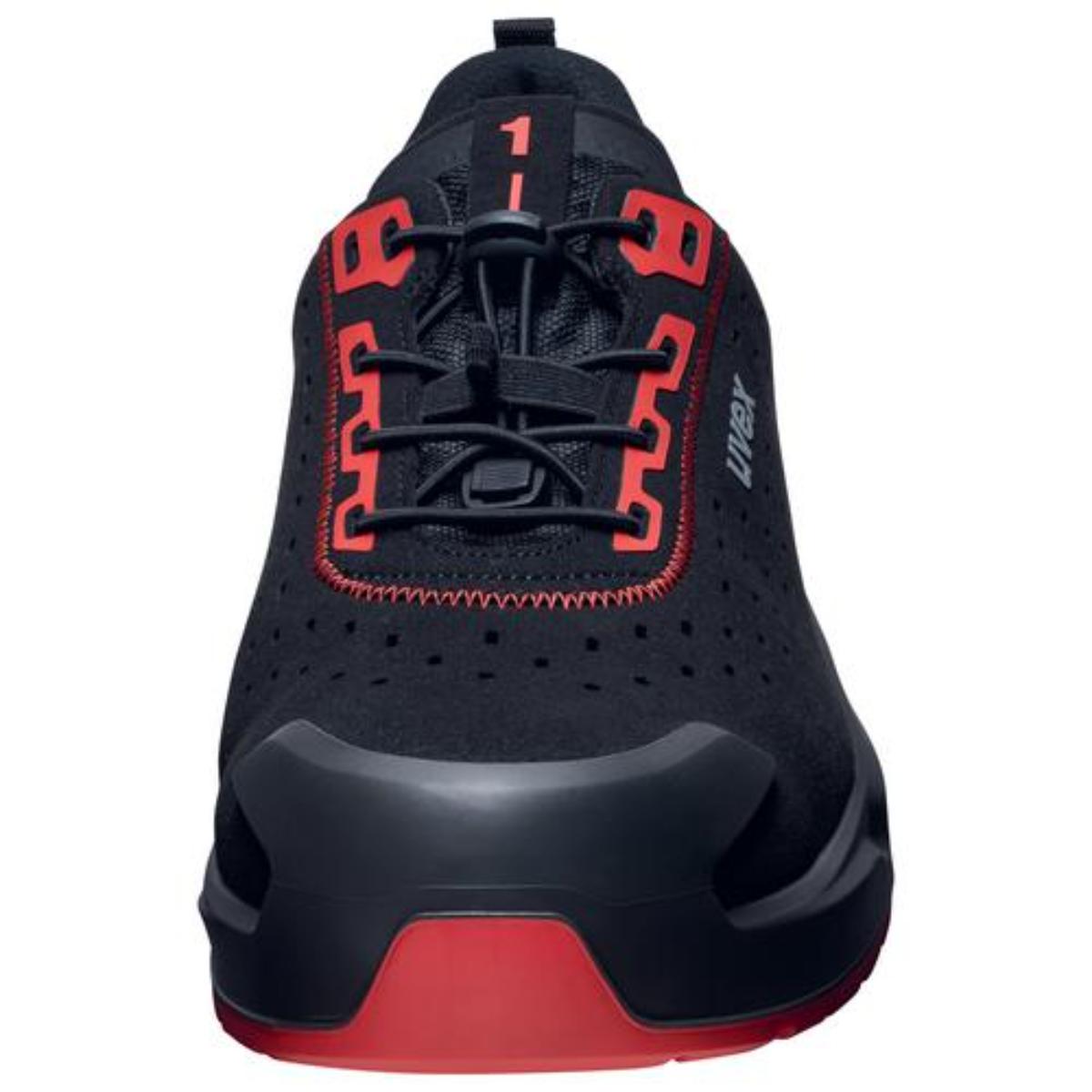 uvex 1 x-craft Sicherheitsschuh Halbschuhe S1 PL, schwarz