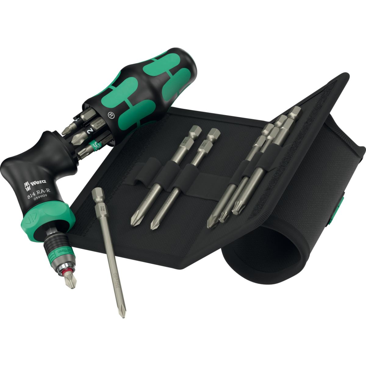 Wera Kraftform Kompakt Pistol RA-R 2, 13-teiliges Set