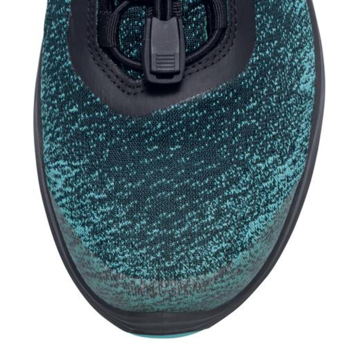 uvex 1 G2 Sicherheitsschuh Halbschuhe S1P, schwarz/grün/blau