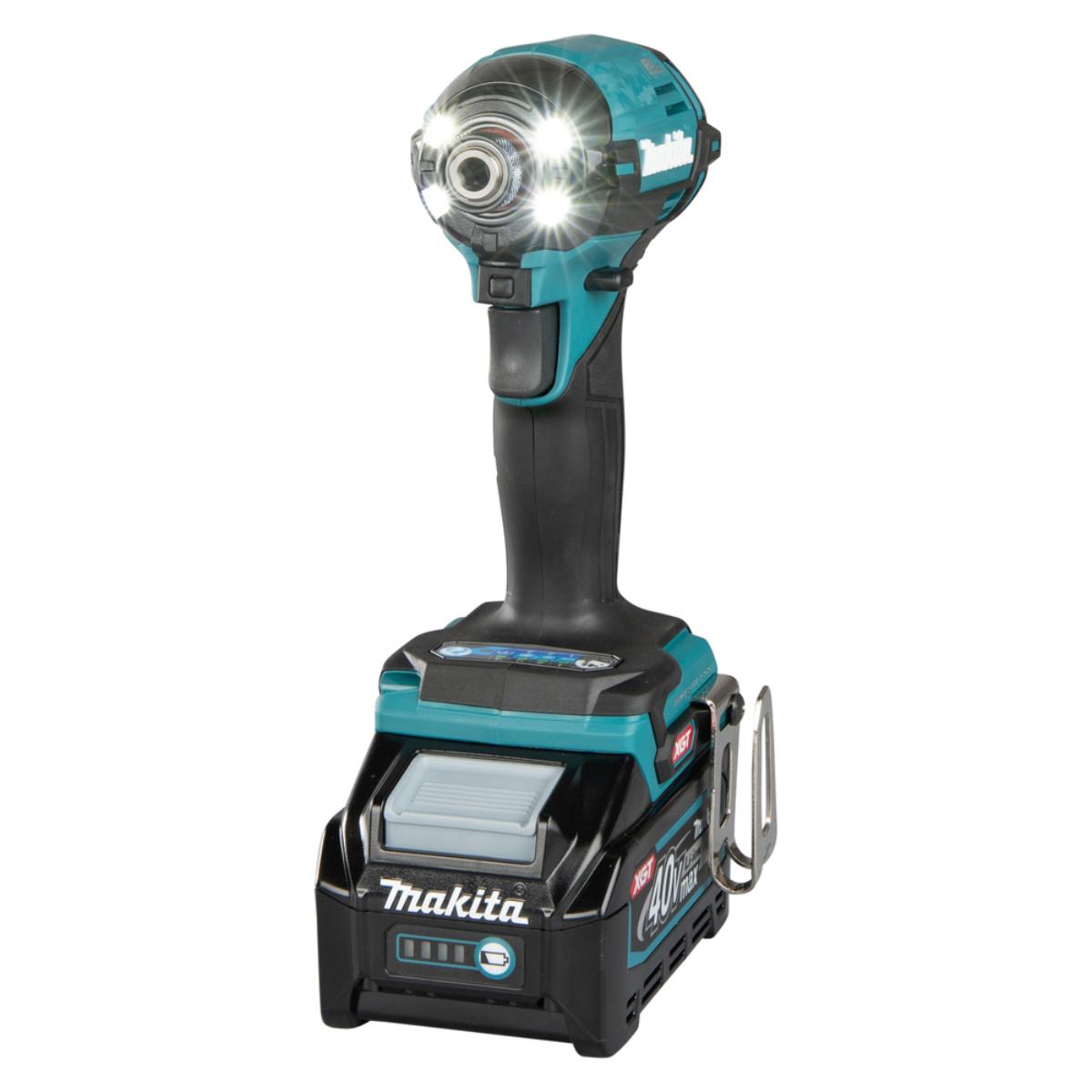Makita Akku-Schlagschrauber XGT - 40V max. - 1/4 Zoll - 170 Nm - 0-3.700 U/min - TD002GD202