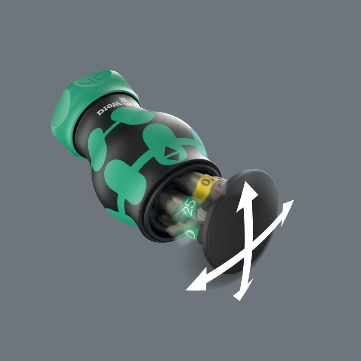 Wera Kraftform Kompakt Stubby Magazin RA 1, 6-teiliges Set